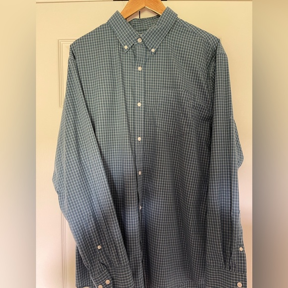 L.L. Bean Shirts Ll Bean Mens Wrinklefree Kennebunk Sport Shirt Xl